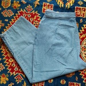 Desert Blues Cropped Pants